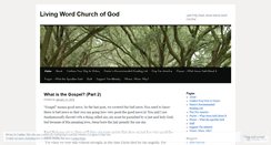 Desktop Screenshot of livingwordcog.wordpress.com
