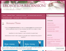 Tablet Screenshot of erosguida.wordpress.com