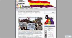 Desktop Screenshot of colectivorepublicanoamachado.wordpress.com