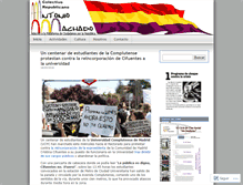 Tablet Screenshot of colectivorepublicanoamachado.wordpress.com
