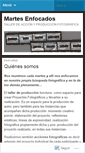 Mobile Screenshot of martesenfocados.wordpress.com