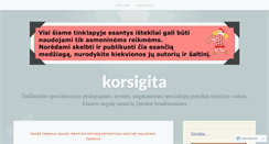 Desktop Screenshot of korsigita.wordpress.com