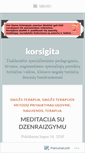 Mobile Screenshot of korsigita.wordpress.com