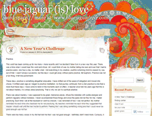 Tablet Screenshot of bluejaguarlove.wordpress.com