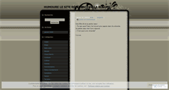 Desktop Screenshot of humoure.wordpress.com