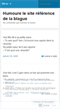 Mobile Screenshot of humoure.wordpress.com