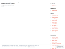 Tablet Screenshot of gustavorodrigues.wordpress.com