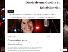Tablet Screenshot of diariodeunagordita.wordpress.com
