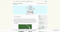 Desktop Screenshot of kissesncake.wordpress.com