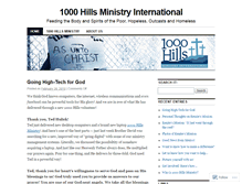 Tablet Screenshot of 1000hills.wordpress.com