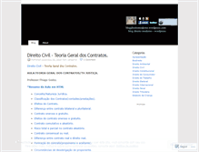 Tablet Screenshot of blogdireitomoderno.wordpress.com
