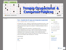 Tablet Screenshot of concursosparaterapeutas.wordpress.com