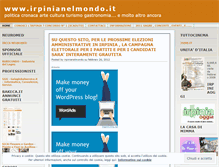 Tablet Screenshot of irpinianelmondo.wordpress.com