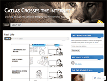 Tablet Screenshot of catlas.wordpress.com