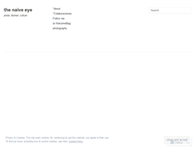 Tablet Screenshot of naiveye.wordpress.com