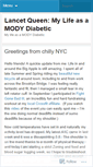 Mobile Screenshot of lancetqueen.wordpress.com