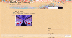 Desktop Screenshot of happyflamingo.wordpress.com