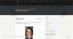 Desktop Screenshot of miloshucavage.wordpress.com