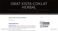 Desktop Screenshot of obatkistacoklatherbaltop.wordpress.com