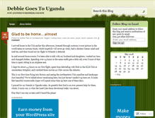 Tablet Screenshot of debbiegoestouganda.wordpress.com