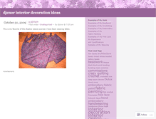 Tablet Screenshot of djcnordecorideas.wordpress.com