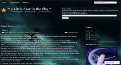 Desktop Screenshot of alittlestarinthesky.wordpress.com