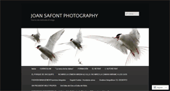 Desktop Screenshot of joansafont.wordpress.com