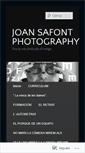 Mobile Screenshot of joansafont.wordpress.com