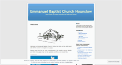 Desktop Screenshot of emmanuelhounslow.wordpress.com