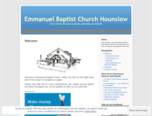 Tablet Screenshot of emmanuelhounslow.wordpress.com