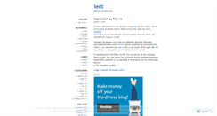 Desktop Screenshot of leonardo1990.wordpress.com