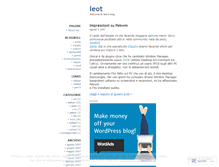 Tablet Screenshot of leonardo1990.wordpress.com