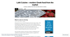 Desktop Screenshot of laikicuisine.wordpress.com