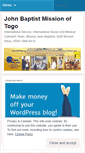 Mobile Screenshot of johnbaptistmission.wordpress.com