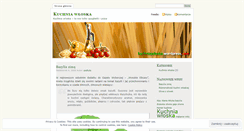 Desktop Screenshot of kuchniawloska.wordpress.com