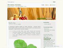 Tablet Screenshot of kuchniawloska.wordpress.com