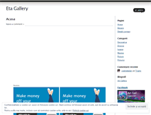 Tablet Screenshot of etagallery.wordpress.com