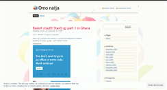 Desktop Screenshot of omonaija.wordpress.com