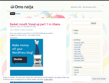 Tablet Screenshot of omonaija.wordpress.com