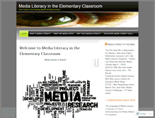 Tablet Screenshot of medialiteracylakehead.wordpress.com