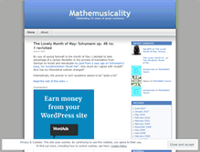 Tablet Screenshot of mathemusicality.wordpress.com