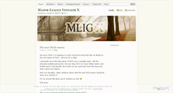 Desktop Screenshot of mligx.wordpress.com