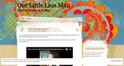 Desktop Screenshot of ourlittlelionman.wordpress.com