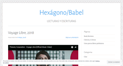 Desktop Screenshot of hexagonobabel.wordpress.com