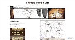 Desktop Screenshot of ilmodellocelestedigiza.wordpress.com