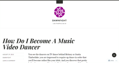 Desktop Screenshot of dawnfight.wordpress.com