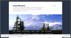 Desktop Screenshot of isaiahministries.wordpress.com