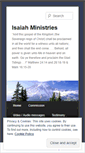 Mobile Screenshot of isaiahministries.wordpress.com