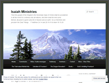 Tablet Screenshot of isaiahministries.wordpress.com