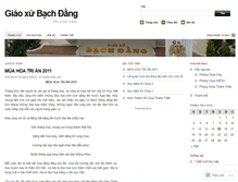 Tablet Screenshot of giaoxubachdang.wordpress.com